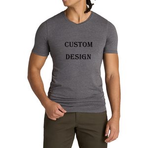 Nouveaux vêtements personnalisés pour hommes bonne qualité couleur pure T-shirt pour hommes OEM conception personnalisée décontracté grande taille t-shirts du Bangladesh - Product Image 1