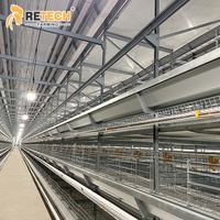 Cage automatique pour poules pondeuses de type H, pour ferme avicole au Kenya, à vendre