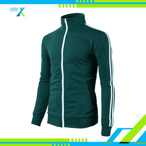 Mens Autumn Slim Fit Active <b>Track</b> <b>Jacket</b> Lightweight Knitted Zip Quick Dry Printed Customized Sportswear Casual Running Gym - Product Image 5