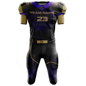 Offre Spéciale conception personnalisée maillots de football américain personnalisés jeunes tailles adultes uniformes de football américain - Product Image 1