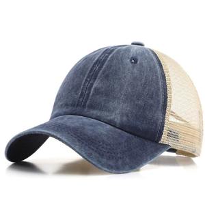 Gorra de béisbol de cuero personalizada de alta calidad Sombrero deportivo de tela de rizo con ala curva de 6 paneles con logotipo bordado - Product Image 6