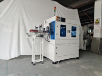 Machine verticale haute efficacité pour l'emballage manuel des bouteilles, machine d'emballage de bouteilles d'eau, machine d'emballage de bouteilles PET/PP à grande vitesse