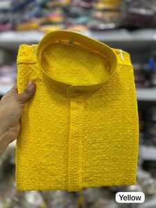 Dernier modèle de styliste Modern Style High On Demand Attrayant Heavy Rayon Kurta Pant Chikan Work World Wide Exporter à vendre - Product Image 5