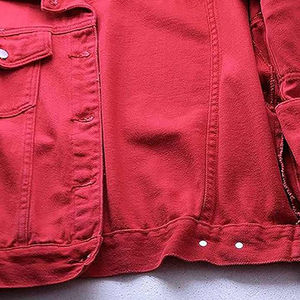 Veste en jean classique décontractée tendance pour homme, style streetwear, dernière tendance, col montant, vente chaude - Product Image 5