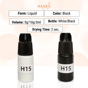 Pegamento para extensiones de pestañas rápido de Corea 1. Pegamento para pestañas impermeable de secado al por mayor de viscosidad fuerte de 6-7 semanas de retención - Product Image 3