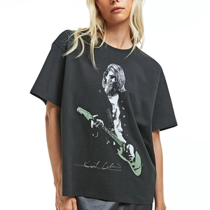 เสื้อยืดแขนสั้นสำหรับผู้หญิงใส่ได้ทั้งชายและหญิงเสื้อยืดออกกำลังกายแขนสั้นผ้าคอตตอน100% มีโลโก้ OEM - Product Image 6