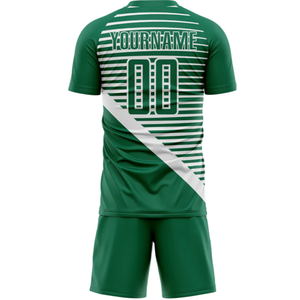 ชุดเสื้อฟุตบอลผ้าโพลีเอสเตอร์แบบซับลิเมชันชุดสำหรับผู้ใหญ่ทั้งชายและหญิงผ้าแห้งเร็วระบายอากาศได้ตามต้องการ - Product Image 6