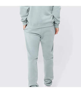 Chándal liso de algodón 100% para hombre, varios colores, lavado ácido y bordado, ajuste holgado, precios baratos para invierno - Product Image 2