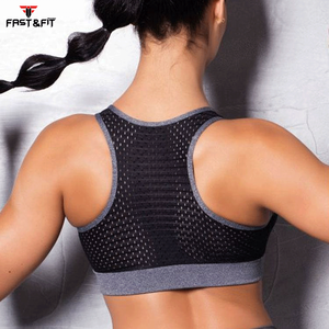 Diseño popular Logotipo personalizado Transpirable Tallas grandes Sujetador de yoga Sujetadores deportivos para mujeres Hecho en Pakistán - Product Image 6