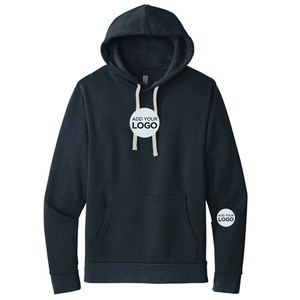 Sweat à capuche épais en tissu sherpa, coupe ample, poids lourd, avec logo personnalisé Next Level - Product Image 5