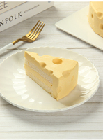 Gâteau Mousse Crémeux au Fromage et à la Mangue Glacée avec Chocolat, 8 Pouces, 850g, Rond, Faible en Gras, pour Boulangerie et Vente en Gros
