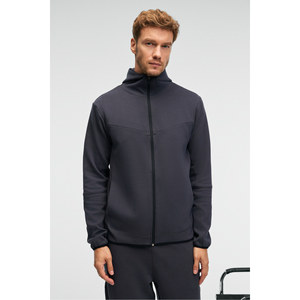 Sudadera con Capucha y Cierre de Cremallera para Hombre GRIMELANGE con Estampado por AVENER - Product Image 4