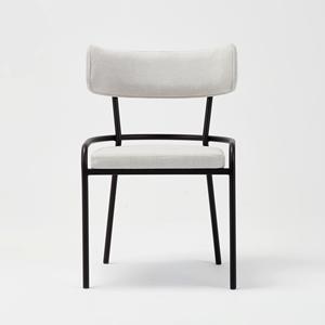 Silla de Comedor 'Pole' Beige de Well Home, Diseño Minimalista para Espacios Modernos y Sofisticados, 55x60x95cm - Product Image 5