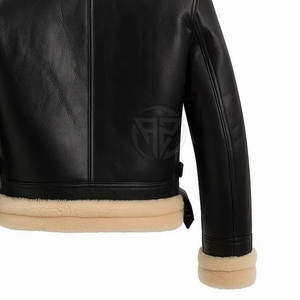 Chaqueta Clásica Premium de Piel de Vaca con Forro Interior Suave, Diseño Ligero y Ecológico para Invierno, Logotipo Frontal - Product Image 6