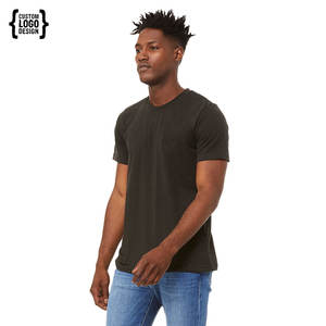 T-shirt décontracté à manches courtes pour homme, col rond, classique, en mélange de modal, uni - Product Image 5