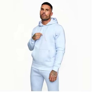 เสื้อกันหนาวมีฮู้ดสำหรับฤดูหนาวแนวสตรีทเทอร์รี่สีทึบเป็นมิตรกับสิ่งแวดล้อม - Product Image 2