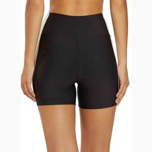 Logo personnalisé respirant séchage rapide haute élastique Shorts de sport taille courte Gym Fitness Leggings sans couture Yoga Shorts femmes - Product Image 4