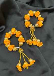 Ensemble de bracelets Gajra géométriques brillants en quartz, style culturel punjabi, pour mariée, meilleure qualité, bijoux artisanaux en plastique pour femmes - Product Image 4