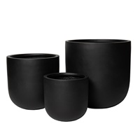 Bol Jardin Planteur Fleur Plante Verte Couleur Peinture Pot De Fleur Polyrésine Résine Vase ODM OEM Nouveau Top Bol Forme Décor À La Maison