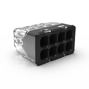 2022การออกแบบรายการใหม่8เสากดในด่วนประกบสปริงสายเคเบิลคานเทอร์มิบล็อกไฟฟ้าอย่างรวดเร็วเชื่อมต่อลวดขนาดกะทัดรัด - Product Image 1