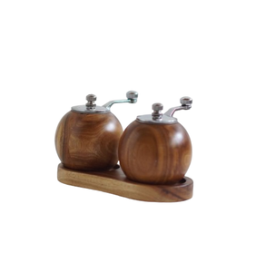 Pot à épices en bois en forme d'ananas, outils à herbes, outils à épices, design tendance, écologique, salière et poivrière - Product Image 2