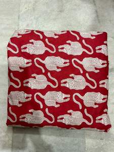 Beautiful Gold Line Cambric 60x60/92x88 Pure Cotton Printed Fabric 44 Inches Width Eco-Friendly Breathable Curtains Bags Boys - Product Image 3