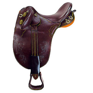 Customized English Dressage Horse <b>Saddle</b> Comfortable Endurance Genuine Leather Designed with the Latest Styles for Horse Riding - Product Image 1
