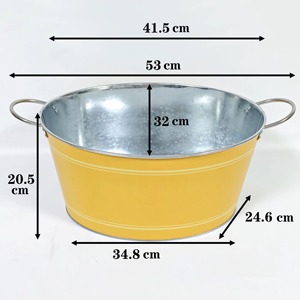 ภาชนะใส่เครื่องดื่มโลหะขัดเงาแบบทันสมัยอ่างไวน์ชามแช่เบียร์แชมเปญสำหรับเคาน์เตอร์บาร์และรับประทานอาหารกลางแจ้ง - Product Image 4