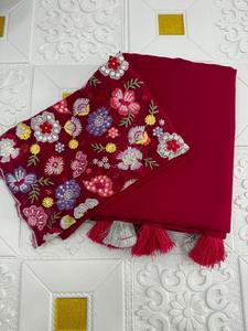 Banasi ชุดปาร์ตี้ผ้าไหมอินเดียแบบหรูหราคุณภาพสูงผ้าทอสวยงาม - Product Image 5