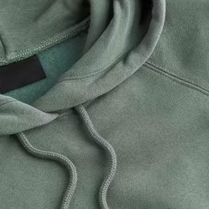 OEM Sweat à capuche surdimensionné 100% coton de haute qualité pour hommes Style décontracté Manteau d'hiver avec motif solide et logo imprimé - Product Image 4