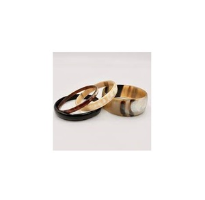 Brazaletes Ajustables de Cuerno de Búfalo, Calidad Increíble, Brazalete de Cuerno Pulido Premium, Nuevo Diseño, Brazaletes de Compromiso para Mujer - Product Image 5