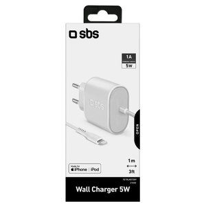 อะแดปเตอร์แปลงไฟสำหรับชาร์จไฟติดผนัง 5W สีขาว-TETRLHSTD89 - Product Image 2