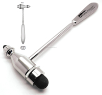 Tromner WORLD PRECISION SURGICAL Marteau de réflexe manuel à percussion en acier inoxydable, kit d'instruments de diagnostic neurologique CE 1