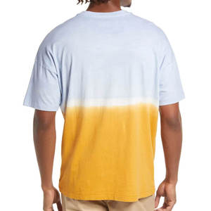 เสื้อยืดคอกลมใส่สบายสำหรับผู้ชายใส่ฤดูร้อนทรงโอเวอร์ไซส์ลำลองพิมพ์ลายพื้นทำจากผ้าฝ้ายโพลีเอสเตอร์ซักได้ออนไลน์ - Product Image 5