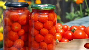 Tomates Cherry en Conserva - Delicia de Tomate Rubí - Producto de Tomate para Exportación - Tomate para Cocinar - Product Image 2