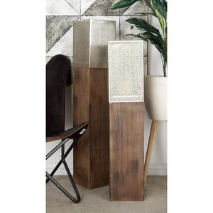 Portavelas de Metal hecho a mano, decoración moderna para el hogar, soporte de vela de Pilar elegante para dormitorio o comedor - Product Image 4