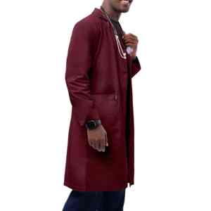 Bata de Laboratorio de Alta Calidad para Mujer, Talla XL, Chaqueta Médica, Uniforme de Hospital y Consultorio Dental, Unisex, con Logotipo Personalizado - Product Image 4