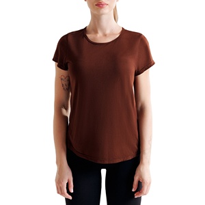 T-shirts en coton personnalisés tendance et écologiques pour femmes, hauts décontractés d'été par des fabricants élégants, vente en gros ODM - Product Image 1
