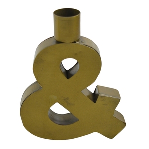 Bougeoirs créatifs en métal pour table à manger de salon-Porte-lumière en T à caractères multiples Fournitures en vrac pour la décoration de la maison - Product Image 1