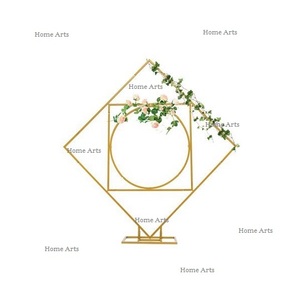 Toile de fond de mariage en fer au design attrayant, toile de fond de fête de mariage de forme personnalisée de meilleure qualité pour les Offre Spéciale - Product Image 3