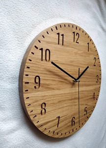 Reloj de pared de madera Digital Vintage grande, motivo de cuarzo de una sola cara para sala de estar, cocina, oficina, hogar, cocina, oficina, hogar Vintage - Product Image 2
