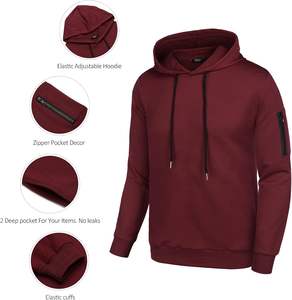 Ensemble de survêtement pour homme personnalisé 2025, tissu extensible en nylon 250GSM, sport de gym, entraînement, deux pièces, sweat-shirt à capuche, jogging, tenue de sport décontractée - Product Image 5