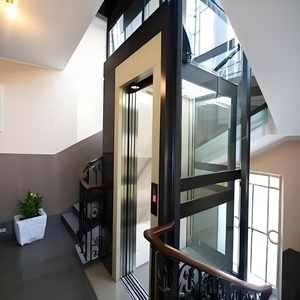 מעלית ביתית שקטה וחסכונית באנרגיה, ללא תמסורת, בעלת כושר נשיאה של 630 ק\"ג, לשימוש פרטי בתוך וילות ודירות. - Product Image 5