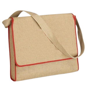 Bolsa de Yute Ecológica con Estampado Personalizado, Bolso de Compras Reutilizable y Barato, Tejido de Cuero con Asa de Algodón - Product Image 3