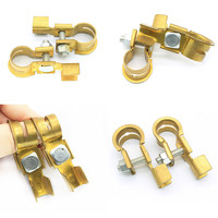 Terminal de Batería Negativo de Latón Marca EL en Oferta, Tipo de Tornillo con Terminación de Crimpado o Anillo, Modelo 24V EL-CT-D3