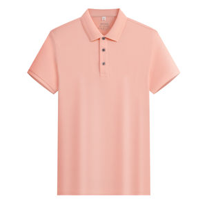 Chemises de golf rayées Performance évacuation de l'humidité pour homme polos de golf à manches courtes personnalisés en usine de haute qualité pour hommes - Product Image 2