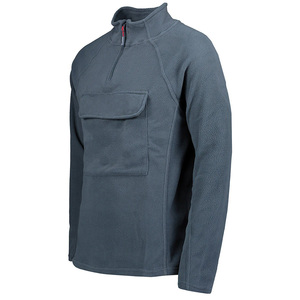 Tendance FrontPocket Polaire Veste À Fermeture Éclair Pour Hommes De Luxe Extérieur Essentiel Respirant Polaire Veste Avec Logo Personnalisé - Product Image 4