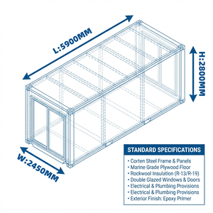 Kiosque mobile écologique, portable, résistant aux intempéries, démontable, en kit, avec auvent pliable pour la vente au détail - Product Image 5