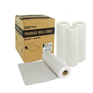 Prix d'usine pour sac en plastique HDPE LDPE clair Poly plat produire des sacs sur rouleau - Product Image 3