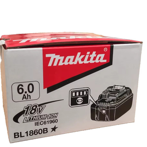 Batería de Iones de Litio Makita BL1860B 18V 6.0Ah LXT, Envío Rápido - Product Image 1